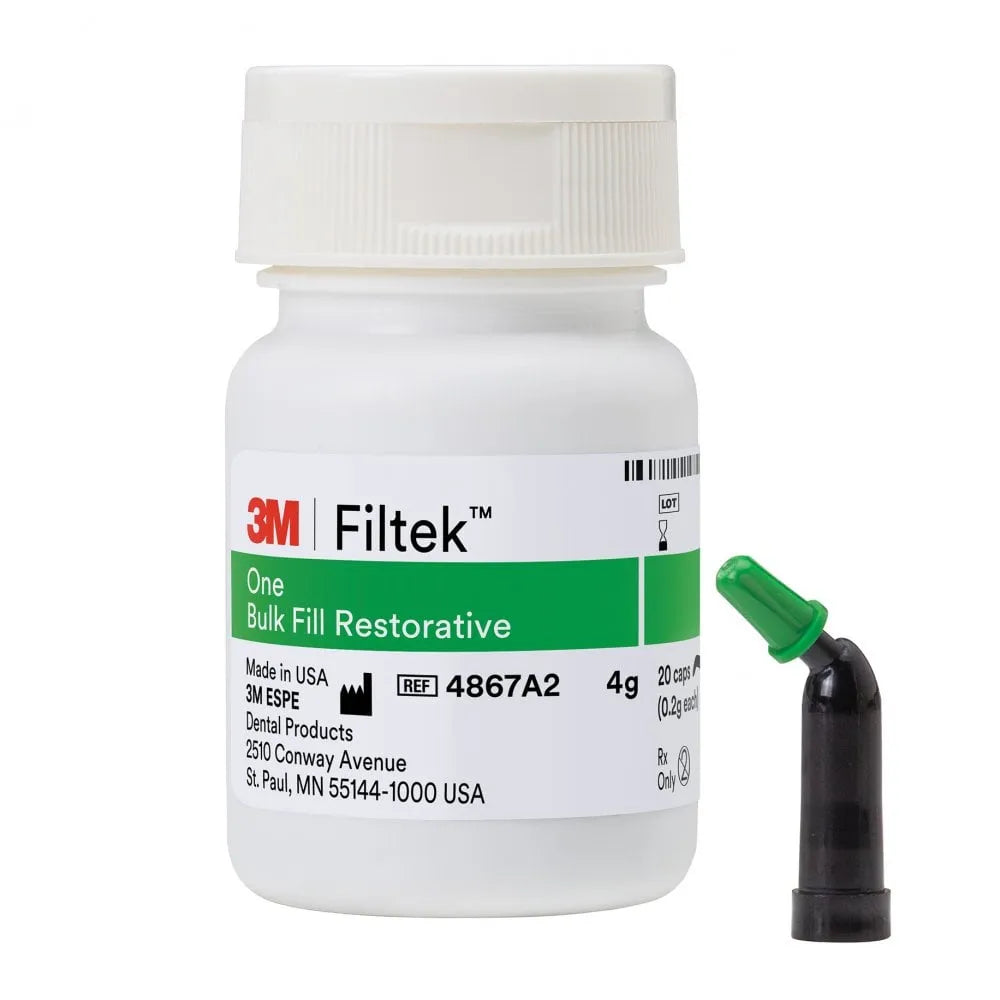 3M Filtek One Bulk Fill Restorative: 20 x 0.2g Capsules