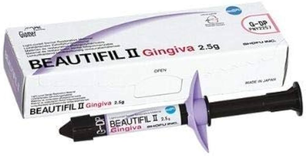 Shofu Beautifil II Gingiva Syringe - 1x2.5g